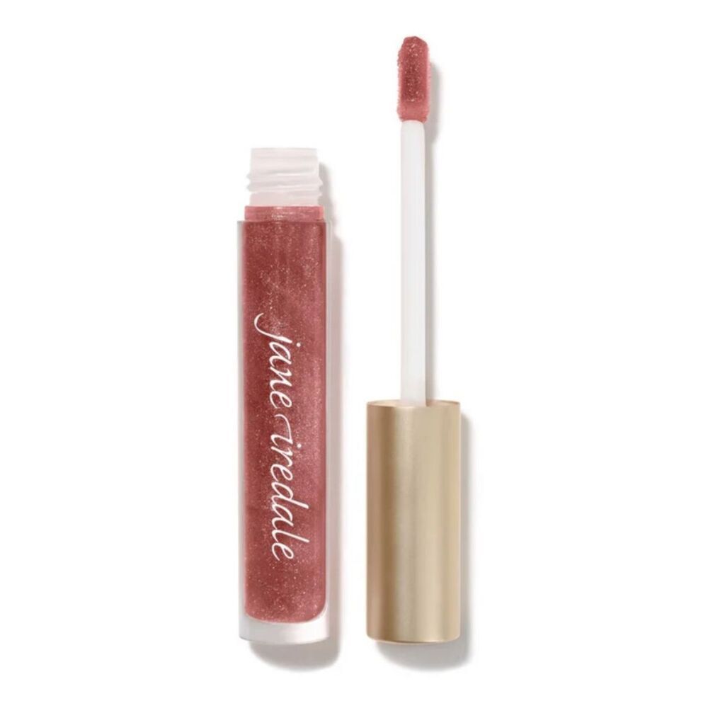 jane iredale HydroPure Hyaluronic Acid Lip Gloss Mocha Latte NWB